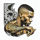 frank ocean tattoo design idea