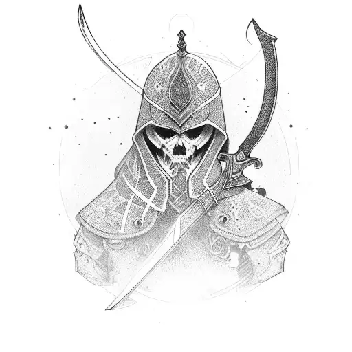 swords tattoo design idea