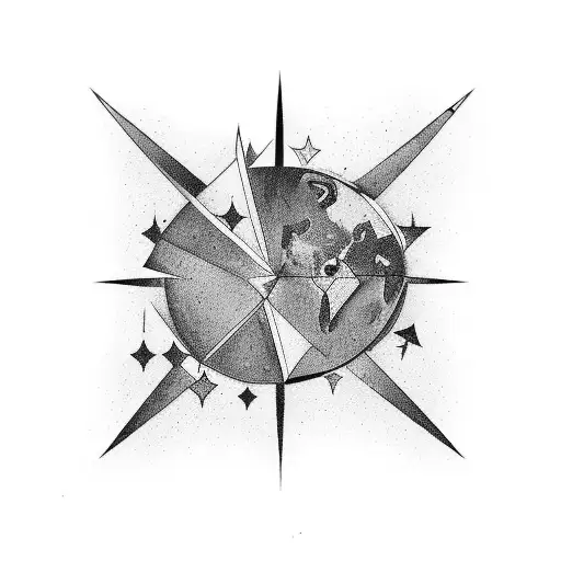 a compilation of black minimalist Tattos for the leg. inspired in Venezuela but do not include the flag or the stars tattoo design idea