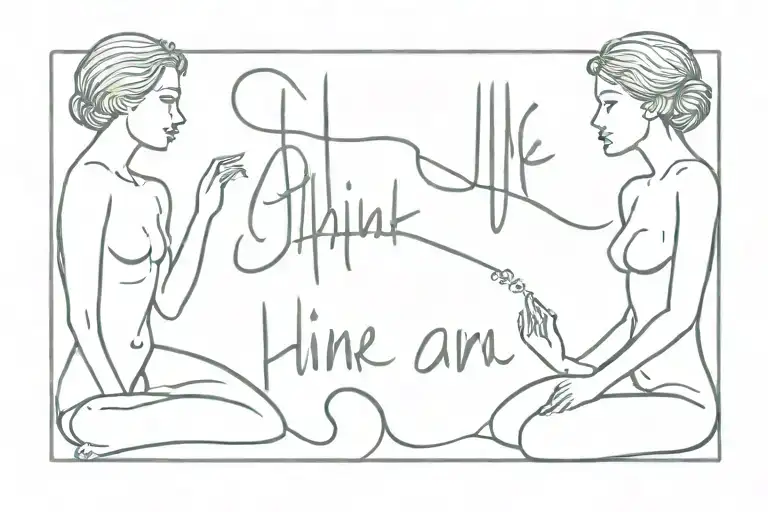 I think, therefore I am tattoo design idea