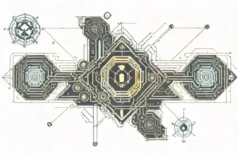 I think, therefore I am tattoo design idea