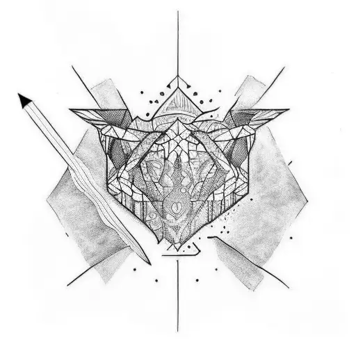 simple tattoo written BAD BET  tattoo design idea