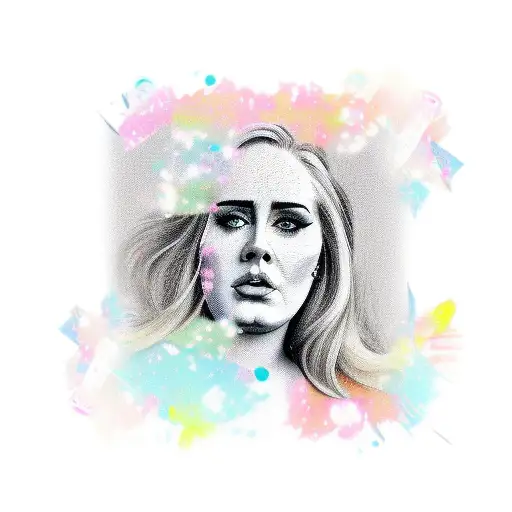 adele tattoo design idea