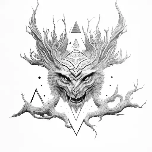 fénix m tattoo design idea