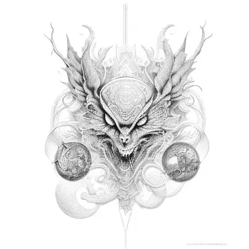 Immortality tattoo design idea