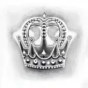 King's Crown tattoo design idea