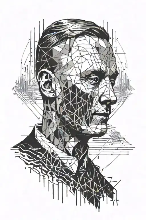 Hannibal lecter blood dripping tattoo design idea