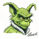 the grinch dog name max realistic tattoo design tattoo design idea