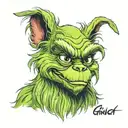 the grinch dog name max realistic tattoo design tattoo design idea