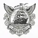 Alcatraz tattoo design idea