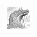 Columbia river tattoo design idea