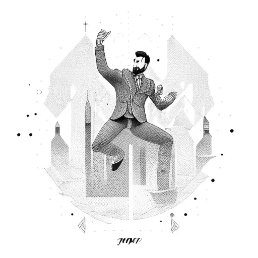 man of the year by dance Gavin dance  tattoo design idea