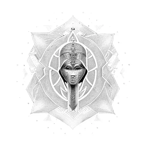 Ankh Symbol tattoo design idea