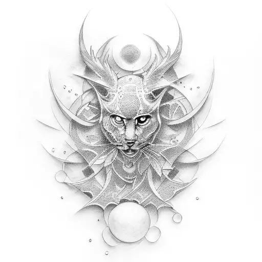 foam and mathes tattoo design idea