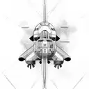 Lancaster bomber  tattoo design idea