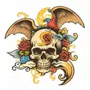 Heaven and Hell tattoo design idea