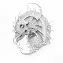 1312 tattoo design idea