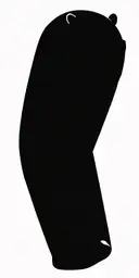 The design should include space, stars, forest, sunset, mountains, cliffs, waterfall, water, ocean, wild animals (bear,  tattoo design idea