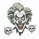 beetlejuice tattoo design idea