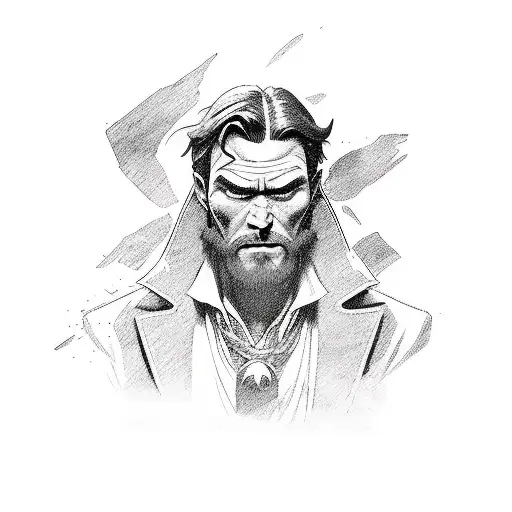 conan detective  tattoo design idea