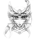 sailor moon  tattoo design idea