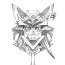 sailor moon tattoo design idea