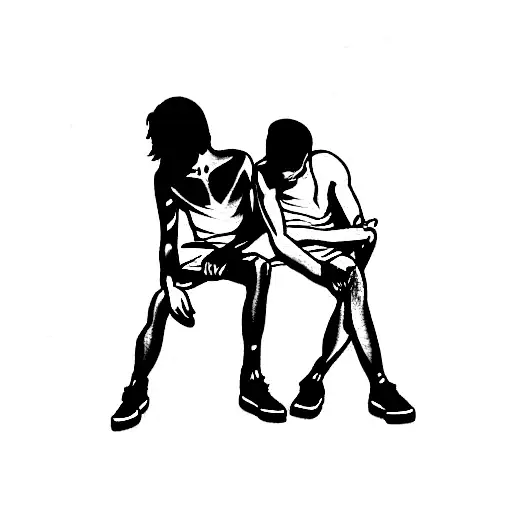 Georgios & Alexandros February 2002 & 2023 tattoo design idea