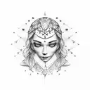 Blue Sky by the Allman Brothers Band tattoo design idea