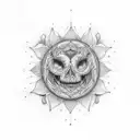 Blue Sky by the Allman Brothers Band tattoo design idea