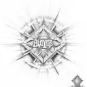 Blue Sky by the Allman Brothers Band tattoo design idea