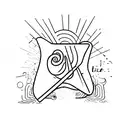 Write the word "You're beautiful" strange line down and the word "It's true" tattoo design idea