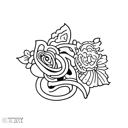 memorial tattoo; "Tiny"; 10/6/1966-1/31/2021 tattoo design idea