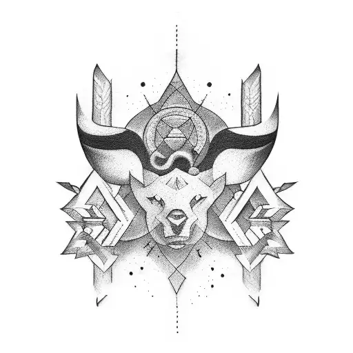 stoicism tattoo design idea