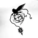 harry potter tattoo design idea