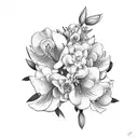 rhododendrons tattoo design idea