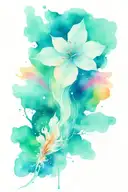 inside made of stardust tattoo design idea