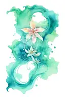 inside made of stardust tattoo design idea