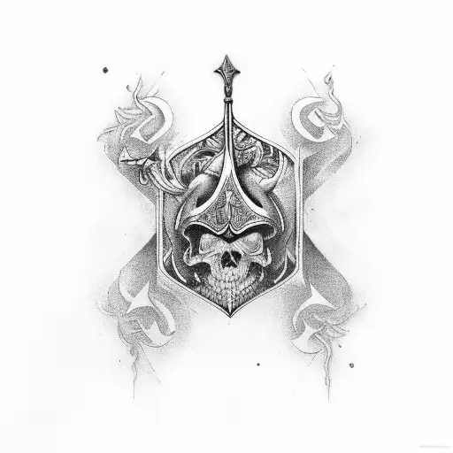 Ace of Spades tattoo design idea