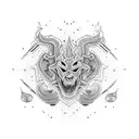 DD tattoo design idea