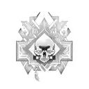 DD tattoo design idea