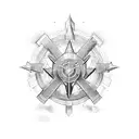 special task force symbol tattoo design idea