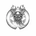 special task force symbol tattoo design idea