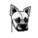 border terrier tattoo design idea