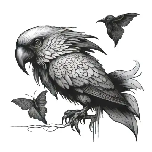 I'm glad you're not here and you don't see who I've become tattoo design idea