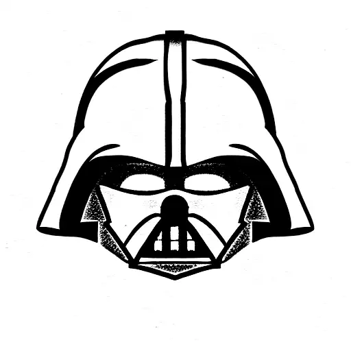 lego darth vader tattoo design idea