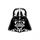 lego darth vader tattoo design idea