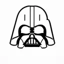 lego darth vader tattoo design idea