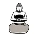 Buddha tattoo design idea