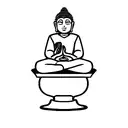 Buddha tattoo design idea