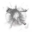 It is at the very center of the earth, the underground and the sky. Its branches hold up the sky. Its roots penetrate al tattoo design idea